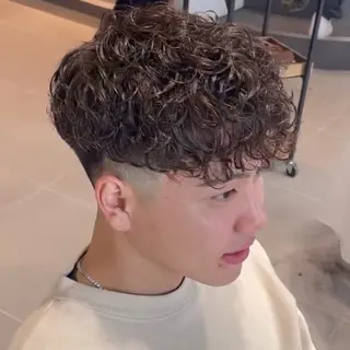 メンズ メンズ専門/パーマ 特化/栄/北出瑞貴のヘアスタイル