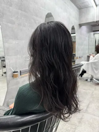 ロング パーマ 表参道/中明度カラー /レイヤー/Youのヘアスタイル
