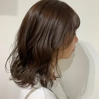 ミディアム カラー HARUKA韓国ヘア /Luana梅田のヘアスタイル