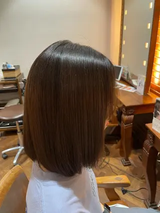 ミディアム stylist YUTOのヘアスタイル
