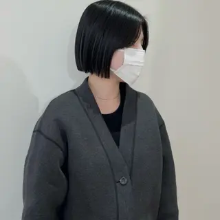 ショート nonoka オリーブ/レイヤーのヘアスタイル