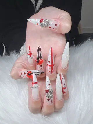ネイル Lee Nails チップ長さだし専門店のネイルデザイン
