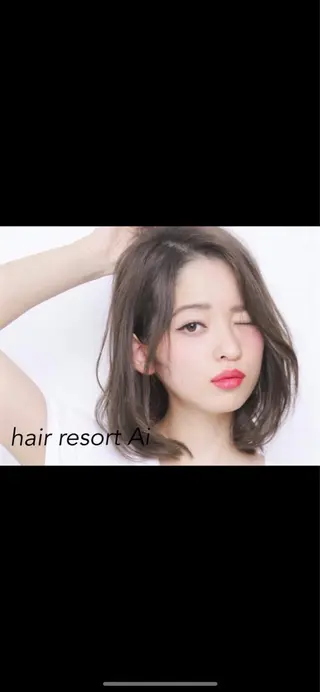 セミロング 亀井 翔斗のヘアスタイル