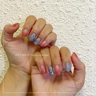 ネイル ネイル/耳つぼ /新ホワイトニングのネイルデザイン