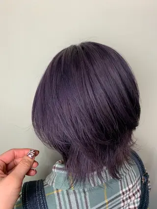 ショート カラー HAIR SALON M Fes 池袋所属・韓国風艶髪✨ 高松静香☑️のヘアスタイル