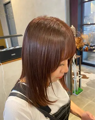 カラー attrait所属・アトレ＊個室サロン himekaのヘアスタイル