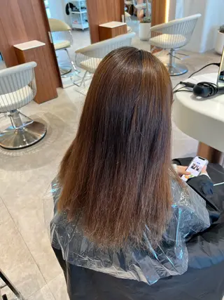 ミディアム カラー ✨髪質改善 縮毛矯正 艶髪 立川 コウキ✨のヘアスタイル