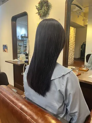 ロング suzu☺︎ 髪質改善/ストレートのヘアスタイル