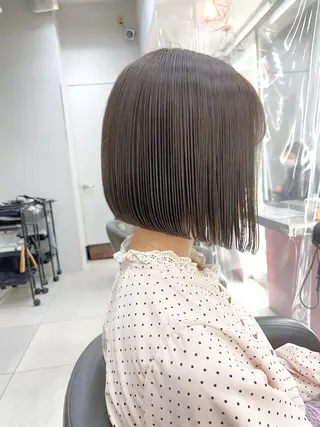 ショート カラー ボブ/レイヤー /植原健太のヘアスタイル