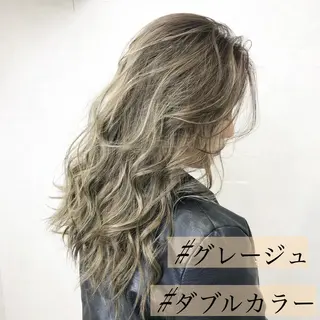 セミロング カラー ヘアアレンジ TATSUYA アートディレクターのヘアスタイル