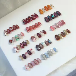 ネイル ぽっぷん satomiのネイルデザイン