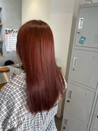 セミロング サワダ ミナミのヘアスタイル