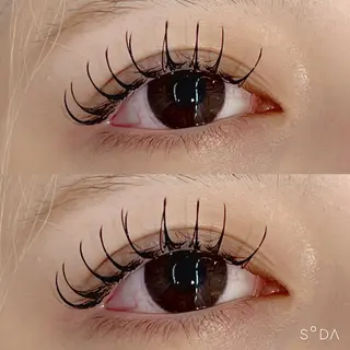 マツエク・マツパ EYELA 池袋 なかだ まゆのマツエク・マツパデザイン