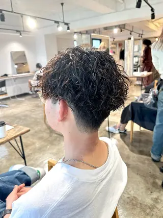 パーマ メンズ 骨格補正施術/メンズ 専門美容師/YUYAのヘアスタイル