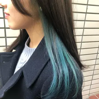 セミロング カラー 2nd所属・🤍2nd🤍田所 美希のヘアスタイル