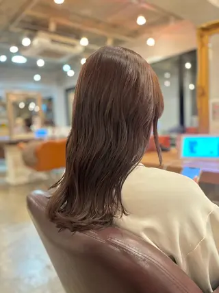 カラー 髪質改善カラー ベージュ🤎YUMEのヘアスタイル