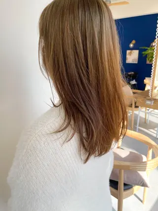 ミディアム イメチェンカット✂️ 錦糸町佐藤店長のヘアスタイル