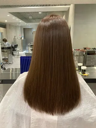 セミロング カラー 豊中/メンズ特化 岡田 龍之介のヘアスタイル