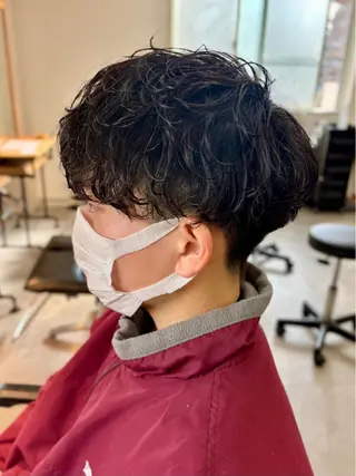 パーマ メンズ 男の理想を叶える🔥 メンズパーマ特化｜関のヘアスタイル