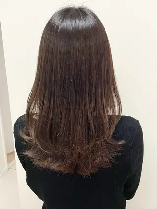 ロング カラー 倉持美雪 ＊幸せの伝導師＊のヘアスタイル