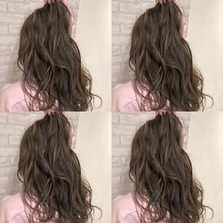 ミディアム カラー JILBLAN京都 ショート/ハイライトのヘアスタイル