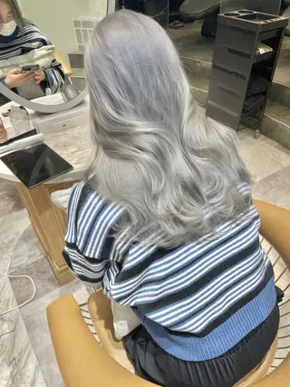 セミロング カラー 美髪/カラー 美容院🌈渡辺隼也のヘアスタイル