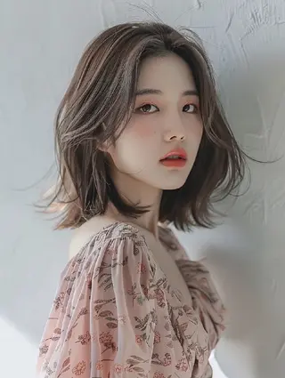 カラー 束感まつぱ🥑🤍 NATUKI🤍のマツエク・マツパデザイン