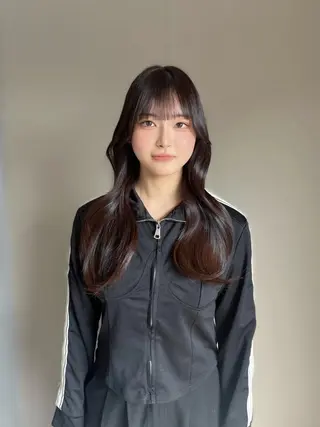 ロング カラー MILI HAIR所属・韓国ヘア🇰🇷 RYOTAのヘアスタイル