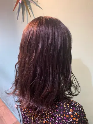 セミロング カラー 高橋友里亜 /フリーランスのヘアスタイル