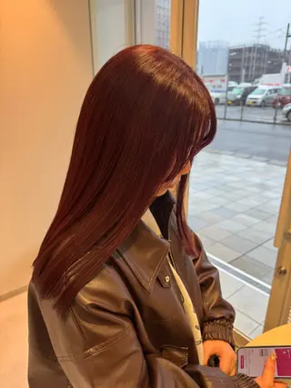 セミロング カラー アリサ/ 暖色colorのヘアスタイル