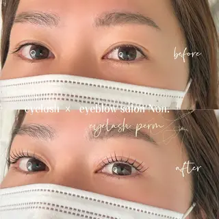 マツエク・マツパ eyelash ×  eyebrow salon Non.所属・Non. NANASEのマツエク・マツパデザイン