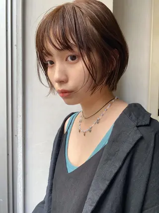 ショート カラー ヘアアレンジ ツタ　TUTA 高円寺所属・ｔｏ ｋｉのヘアスタイル