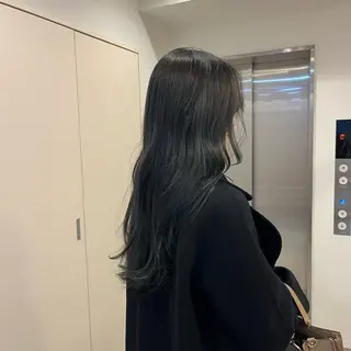 ロング 冨井 ほのかのヘアスタイル