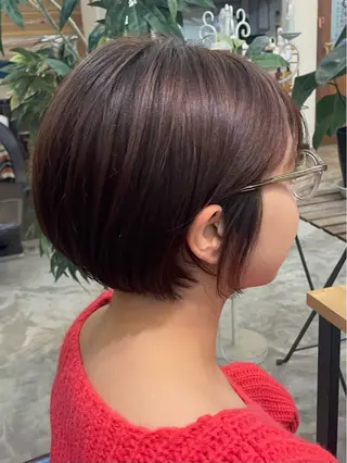 ショート 艶カラー/ハイトーン Anjuのヘアスタイル