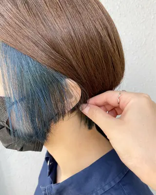 ショート カラー 後藤紗英/髪質改善 /オリーブベージュのヘアスタイル