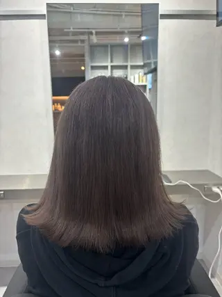 ミディアム カラー 韓国透明感🇰🇷 SAKURAのヘアスタイル