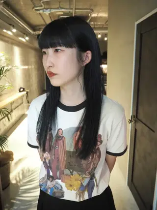 ロング 小野 龍樹のヘアスタイル