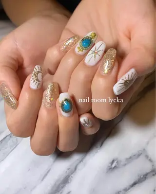 ネイル ﾈｲﾙﾙｰﾑﾘｯｶ 𝐦𝐚𝐲𝐮のネイルデザイン