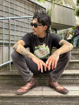 パーマ メンズ Le'a  SHIBUYA所属・Jo 💈メンズ特化💈のヘアスタイル