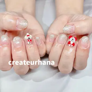 ネイル クレアトゥール華所属・クレアトゥール華 西村のネイルデザイン