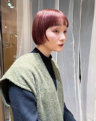 ショート ボブ/ショート 吉田竣のヘアスタイル