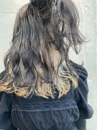 ロング カラー カットカラー特化 ⭐️代表⭐️のヘアスタイル