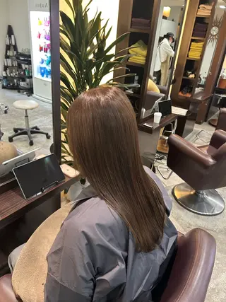 ロング カラー 坂本奈都美 🎀のヘアスタイル