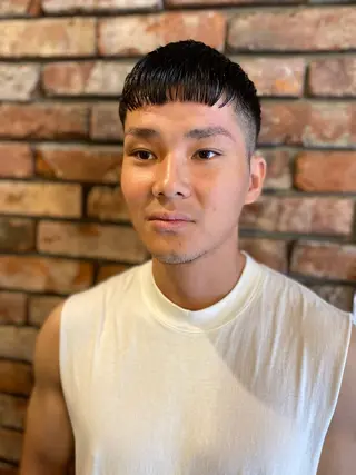 メンズ スウィーティーヘアー所属・高塩翔大 髪質改善のヘアスタイル