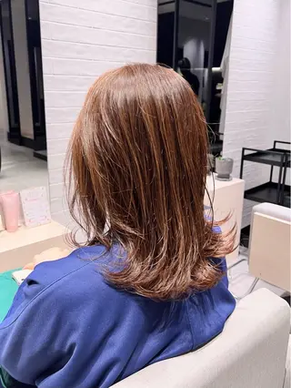 ミディアム カラー stair:case 💖大類舞衣子💖のヘアスタイル