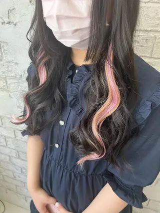 ロング エクステ＆艶カラー 🎀YURINA🎀のヘアスタイル