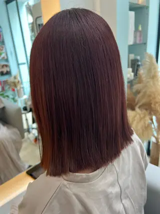 ミディアム カラー 堀井 凌平のヘアスタイル