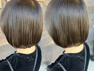 ミディアム カラー riru/髪質改善/ 透明感カラーのヘアスタイル