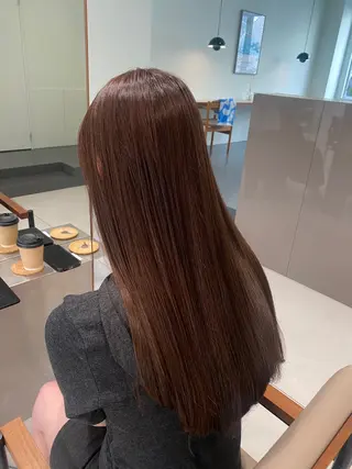 ロング 高発色ブリーチ/ ハイレイヤー🪽aiのヘアスタイル