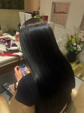 ロング 宮垣 七海のヘアスタイル